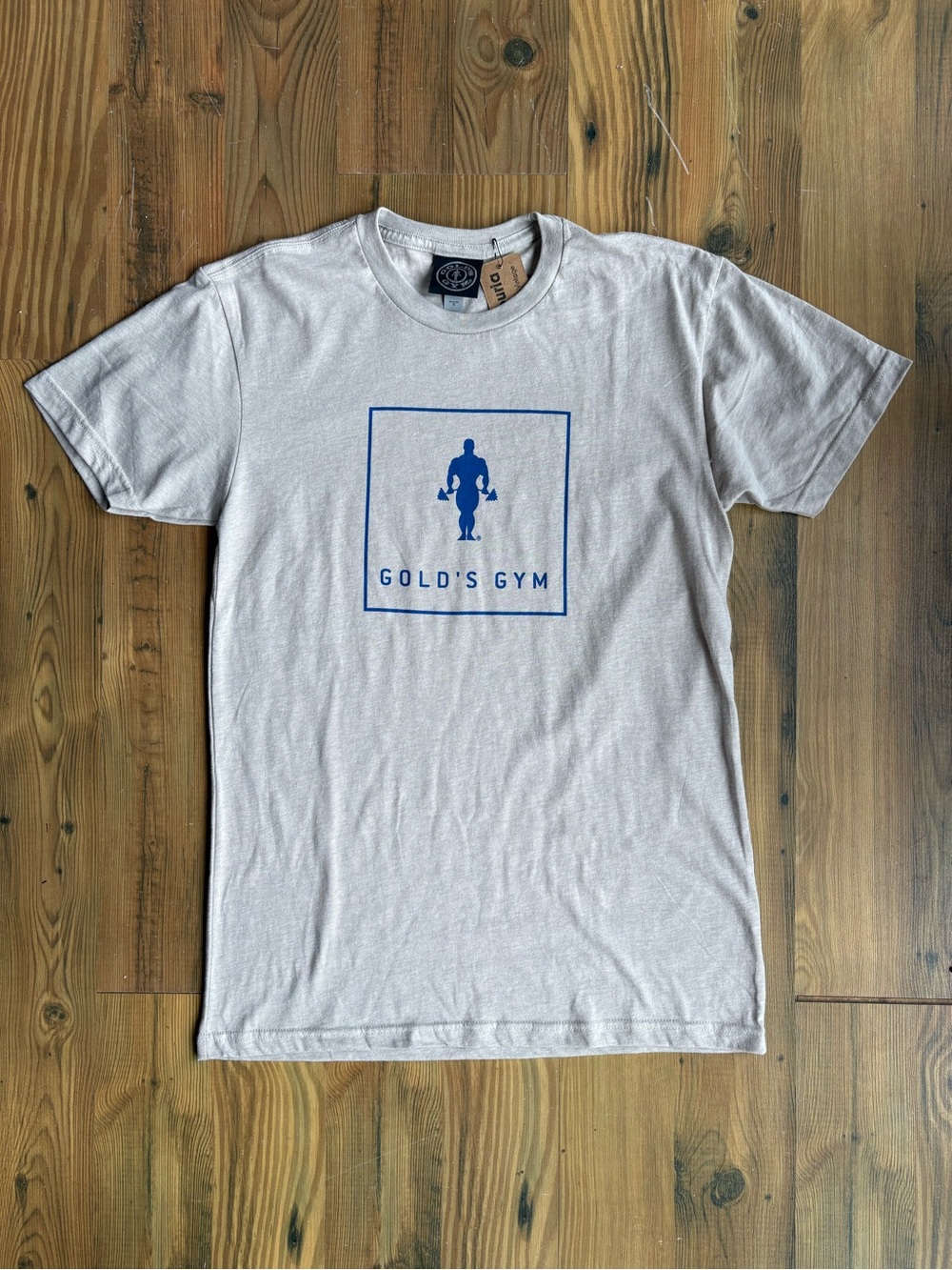 Gold’s Gym Graphic Tee - Blue Logo Sz S